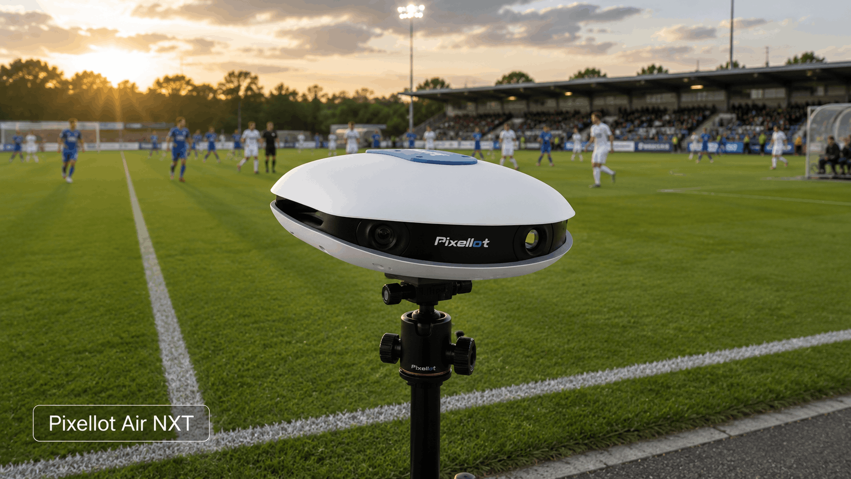 Caméra Pixellot Air NXT pour filmer un match de foot